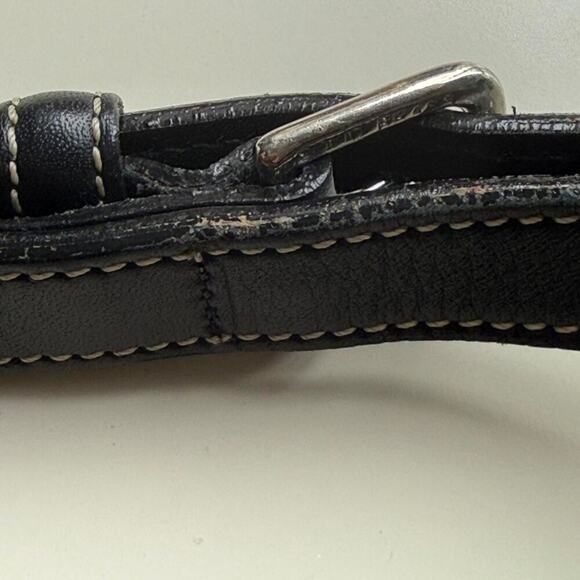 Vintage Black Leather Dooney & Bourke Backpack main image 4